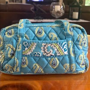 Vera Bradley Bermuda Blue Mini Purse